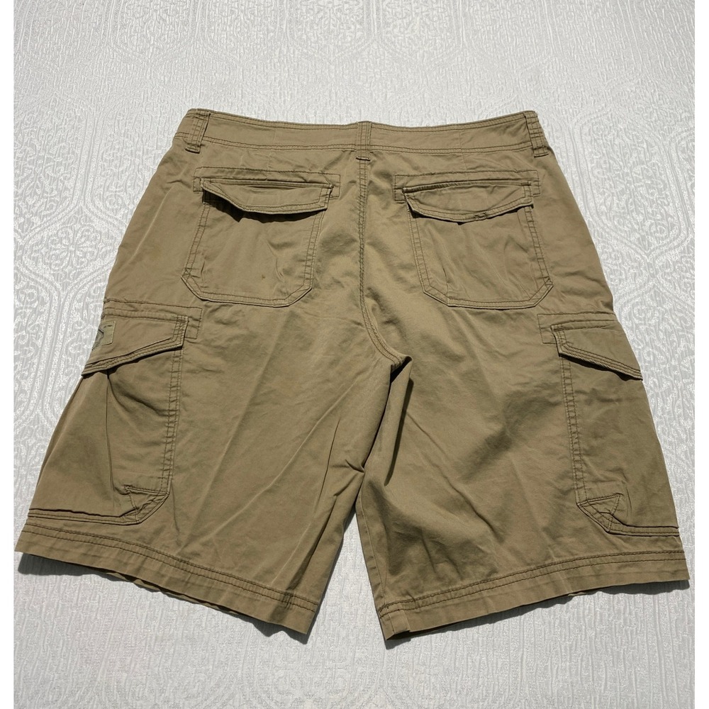 Unionbay Mens Cargo Shorts Size 34 Khaki Tan Cotton‎ Outdoor Casual UB